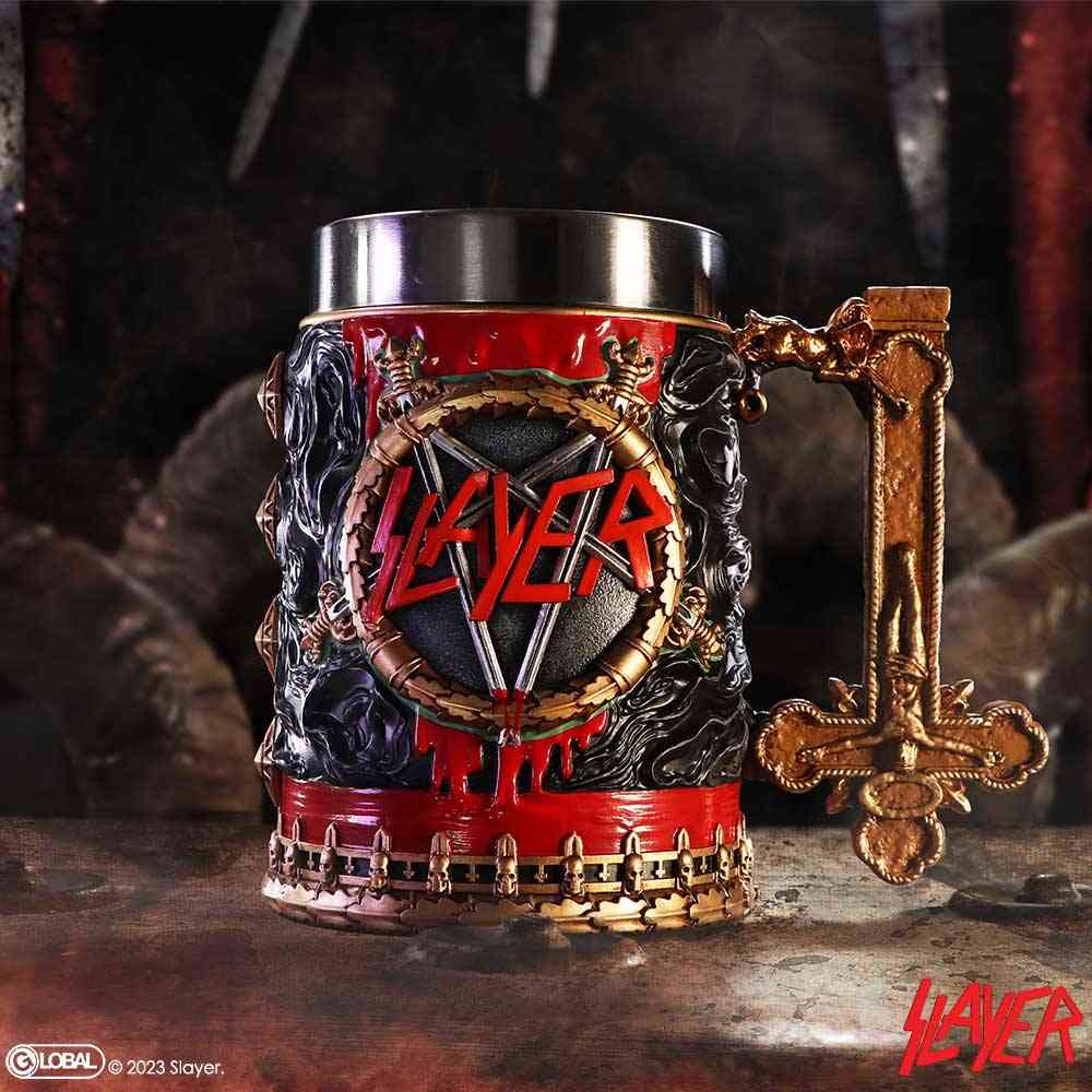 Nemesis Now Slayer - Reign In Blood 15.3cm Tankard - Multicolours
